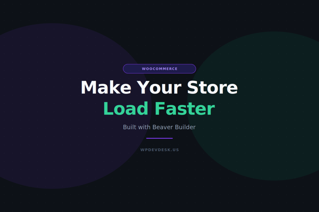 Woocommerce bb Speed banner